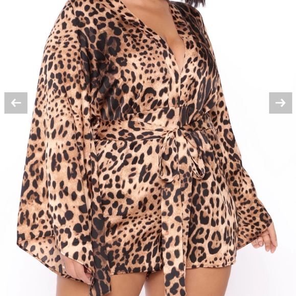 Leopard Romper - Picture 7 of 9